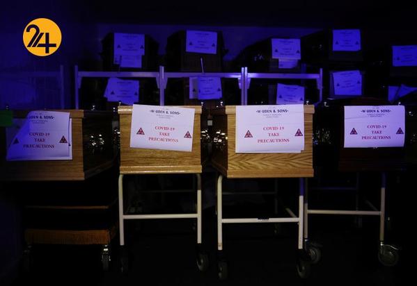 خاکسپاری کرونایی‌ها در بریتانیا