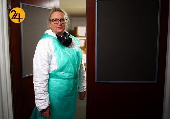 خاکسپاری کرونایی‌ها در بریتانیا