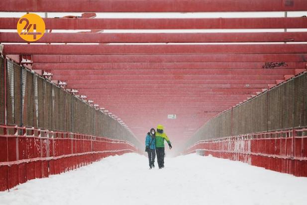 کولاک شدید در شمال شرق آمریکا