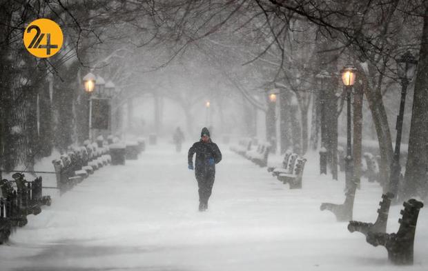 کولاک شدید در شمال شرق آمریکا