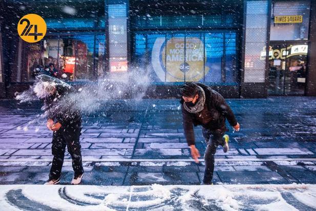 کولاک شدید در شمال شرق آمریکا