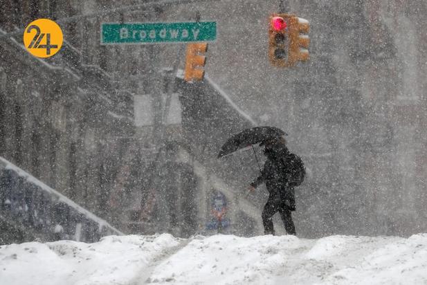 کولاک شدید در شمال شرق آمریکا