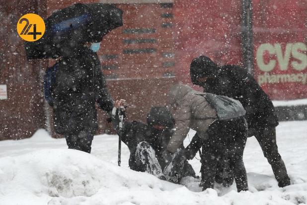 کولاک شدید در شمال شرق آمریکا