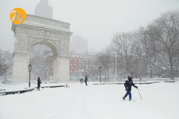 کولاک شدید در شمال شرق آمریکا