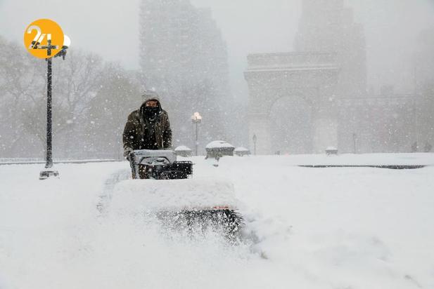 کولاک شدید در شمال شرق آمریکا