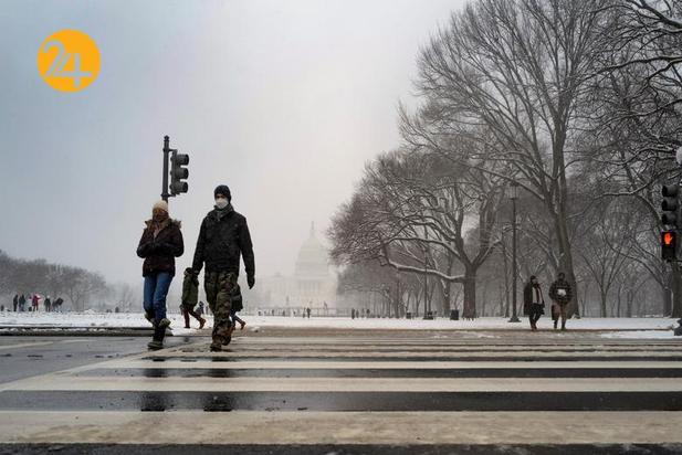 کولاک شدید در شمال شرق آمریکا