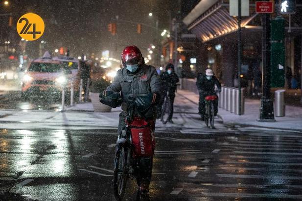 کولاک شدید در شمال شرق آمریکا