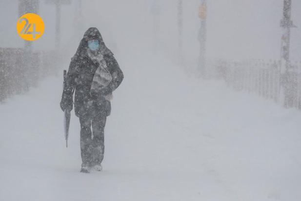 کولاک شدید در شمال شرق آمریکا