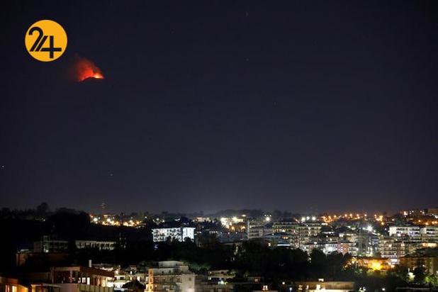 فوران آتشفشان اتنا