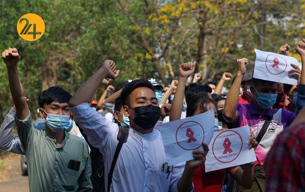 گسترش اعتراضات در میانمار