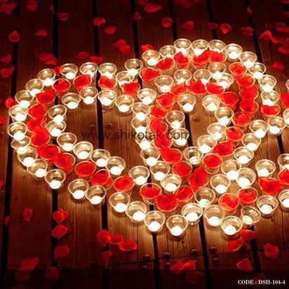 خرید شمع ولنتاین