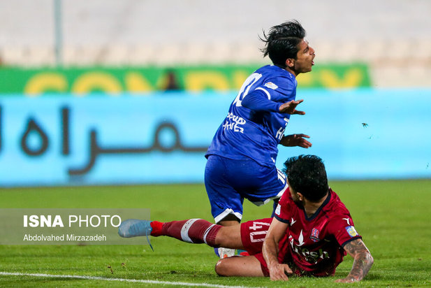 بازی جذاب استقلال و نساجی