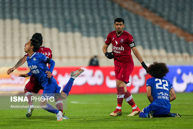 بازی جذاب استقلال و نساجی