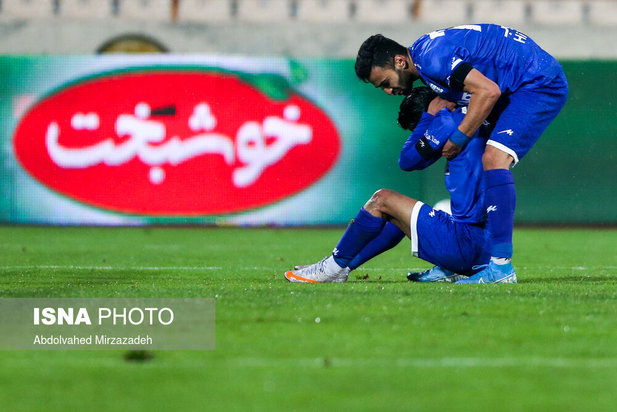 بازی جذاب استقلال و نساجی