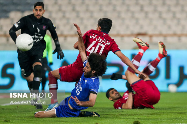 بازی جذاب استقلال و نساجی