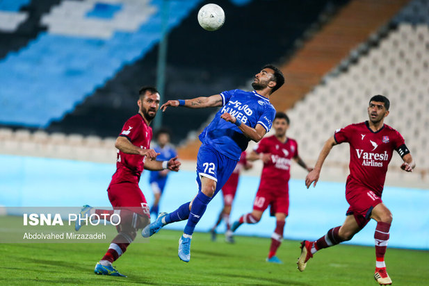 بازی جذاب استقلال و نساجی