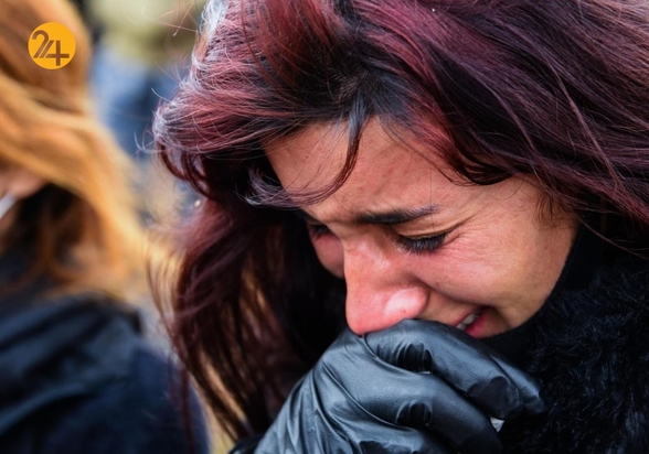 تشییع جنازه 104 ایزدی که توسط داعش کشته شدند