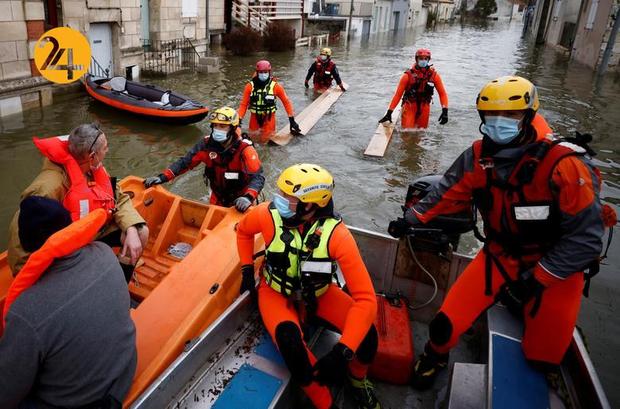 سیل شدید در جنوب غرب فرانسه