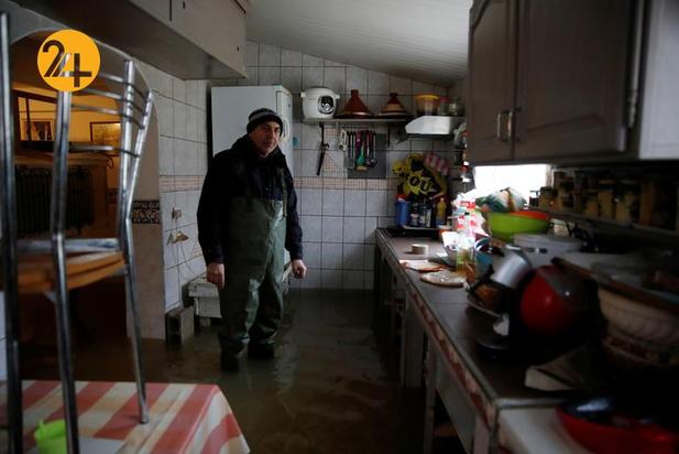 سیل شدید در جنوب غرب فرانسه