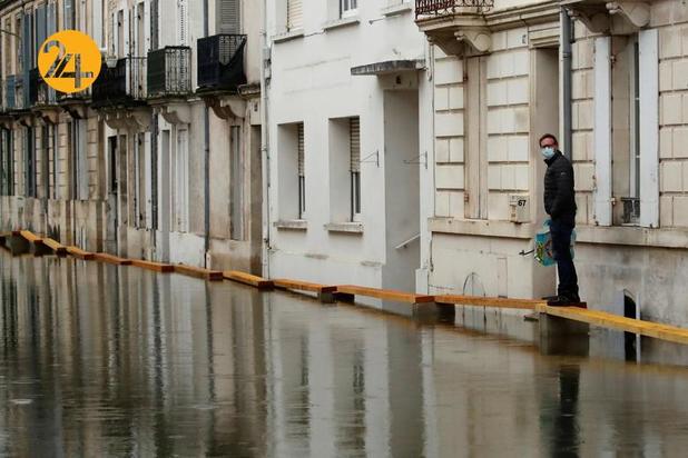 سیل شدید در جنوب غرب فرانسه