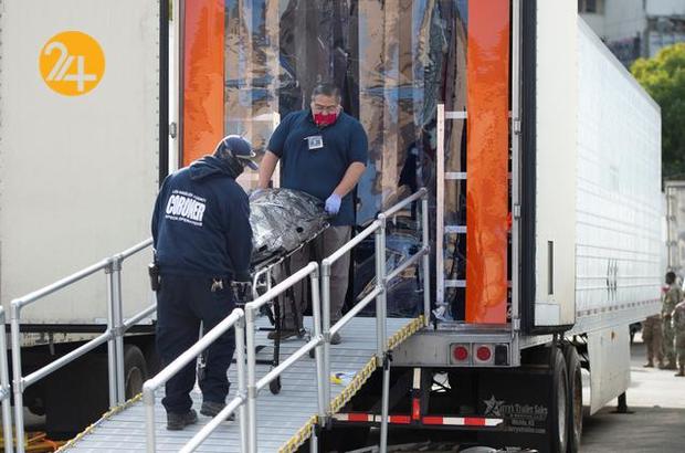 سردخانه های موقت بریتانیا