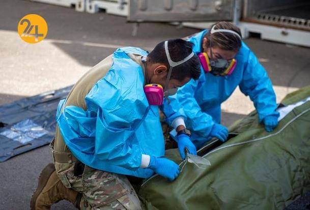 سردخانه های موقت بریتانیا