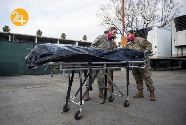 سردخانه های موقت بریتانیا