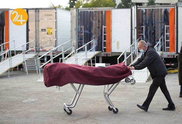 سردخانه های موقت بریتانیا