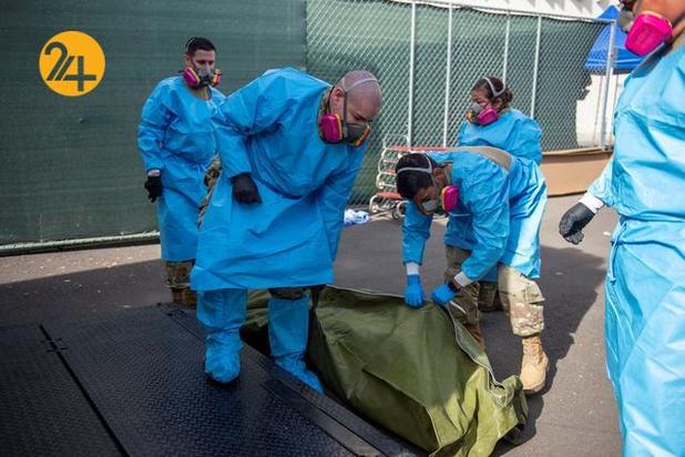 سردخانه های موقت بریتانیا