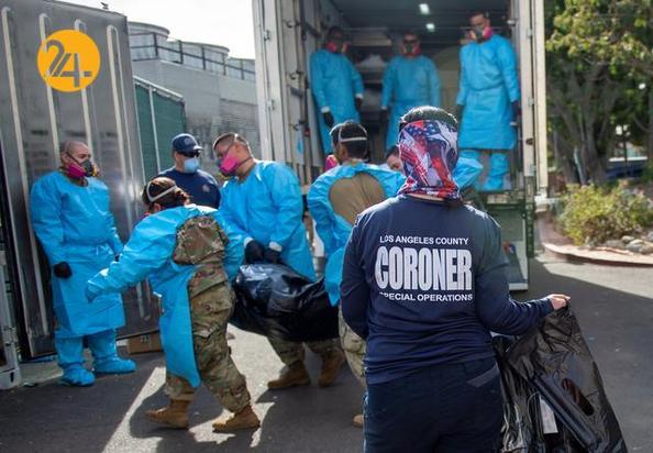 سردخانه های موقت بریتانیا