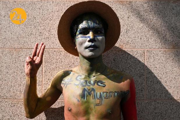 گسترش اعتراضات در میانمار