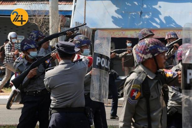 گسترش اعتراضات در میانمار