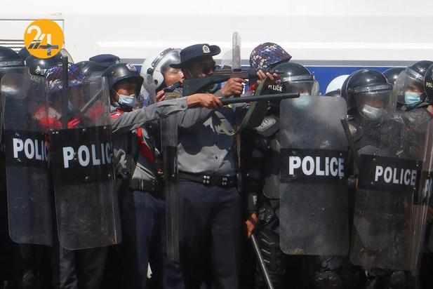 گسترش اعتراضات در میانمار