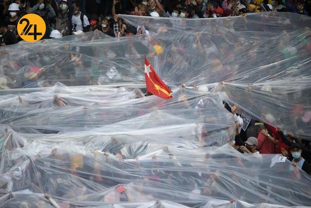 گسترش اعتراضات در میانمار