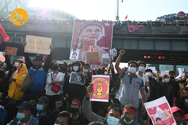 گسترش اعتراضات در میانمار