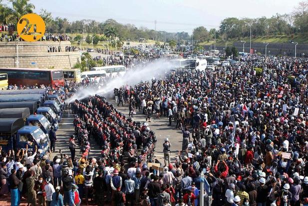 گسترش اعتراضات در میانمار