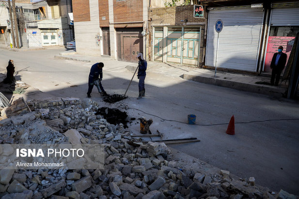 تخریب خانه پدری احمد محمود