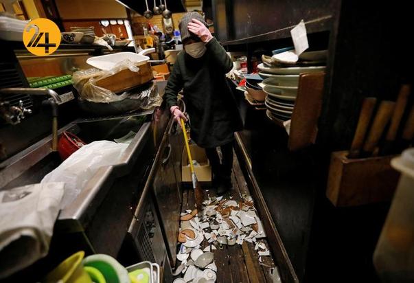 زلزله مهیب فوکوشیما در ژاپن