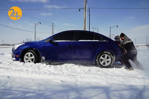 برف سنگین در آمریکا