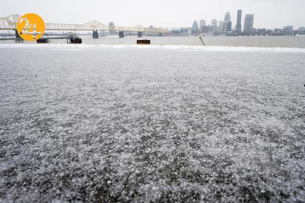 برف سنگین در آمریکا