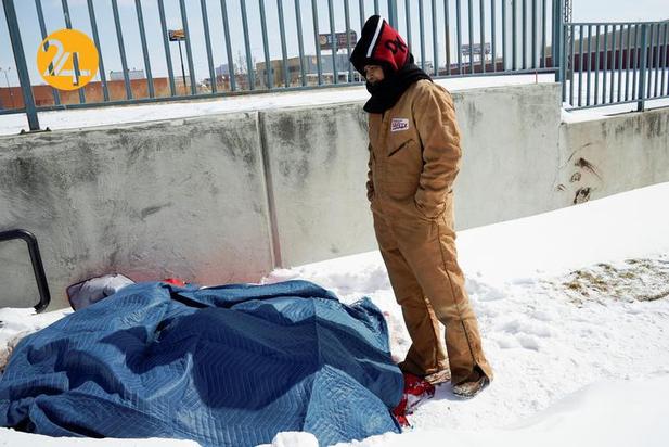 برف سنگین در آمریکا