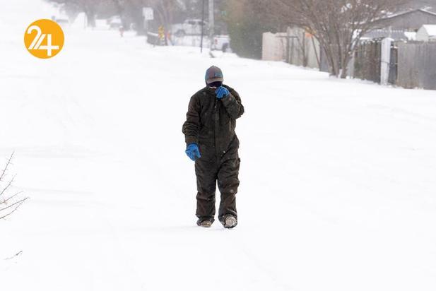 برف سنگین در آمریکا