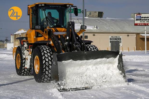 برف سنگین در آمریکا