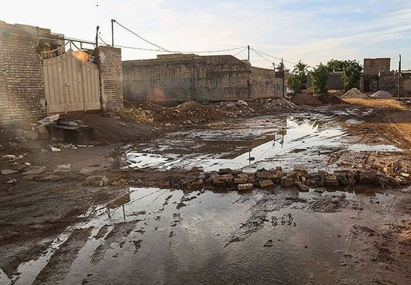 کوت عبدالله در میان فاضلاب