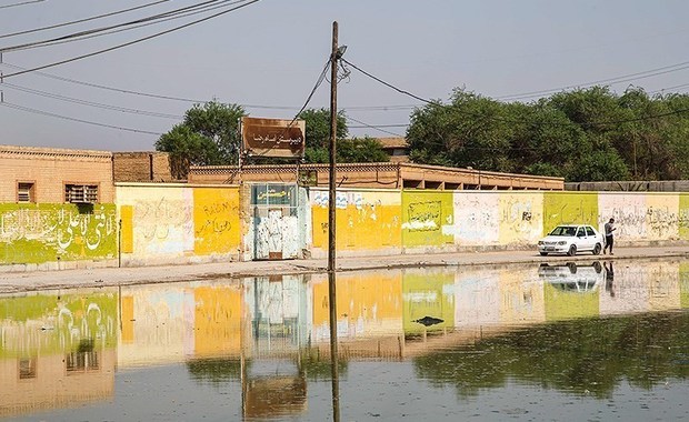 کوت عبدالله در میان فاضلاب