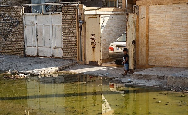 کوت عبدالله در میان فاضلاب