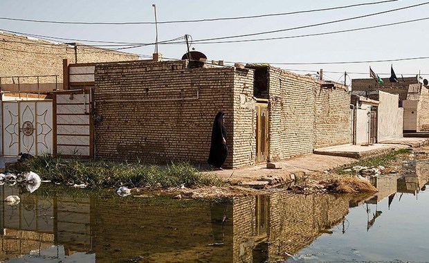 کوت عبدالله در میان فاضلاب