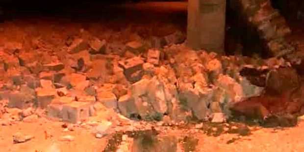 تصاویری از زلزله سی سخت 