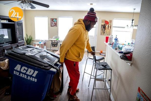 سرمای شدید تگزاس