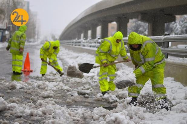 بیت المقدس سفیدپوش شد